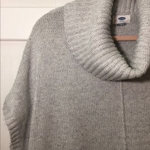 Cocoon turtleneck sweater